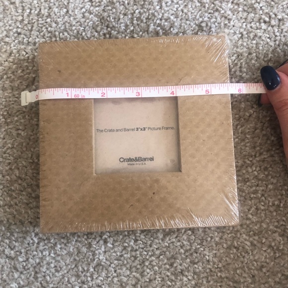 NIB Crate & Barrel Picture Frame - Picture 2 of 2